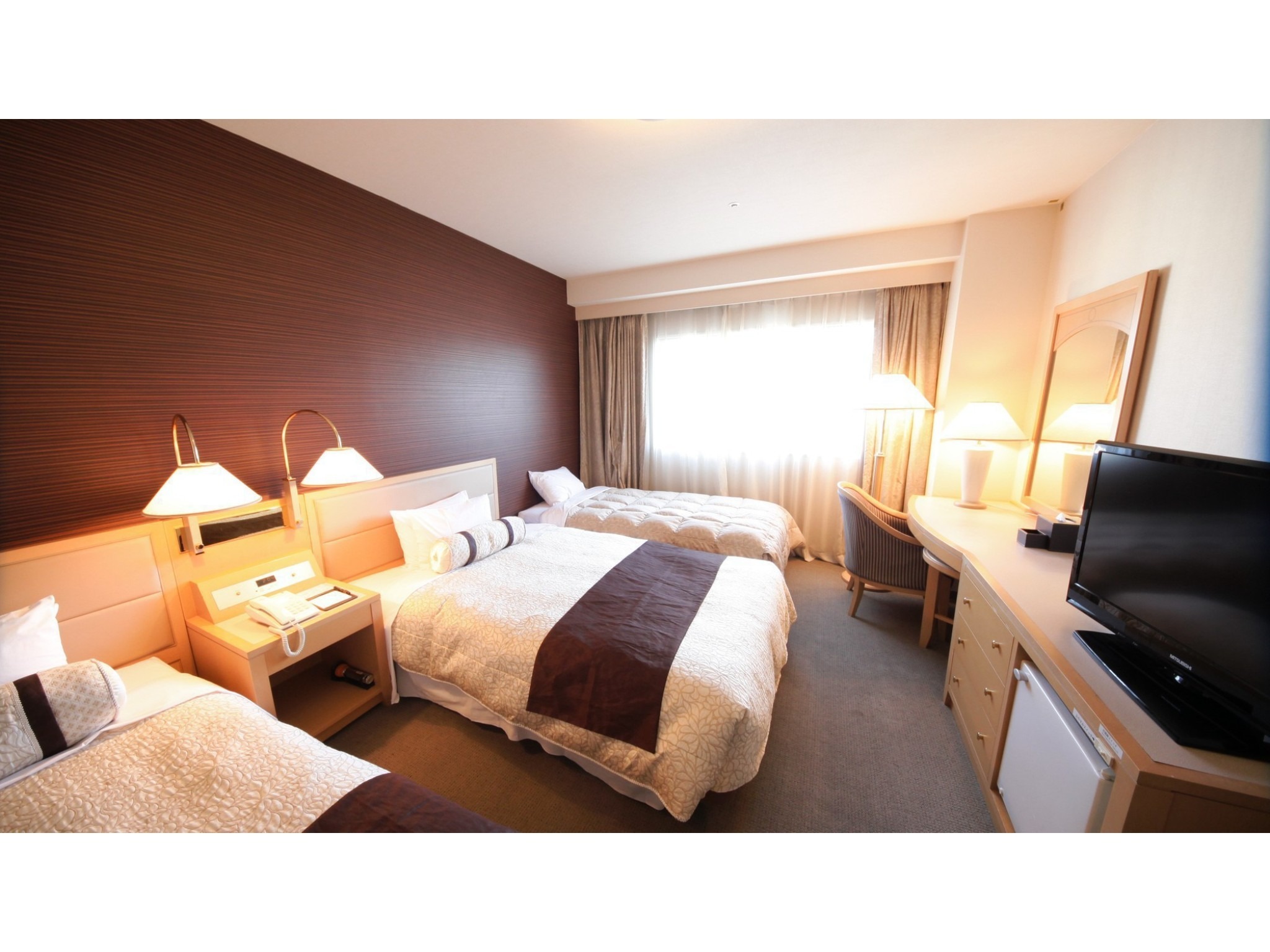  [Non-smoking] Kano River side triple room 2 beds 