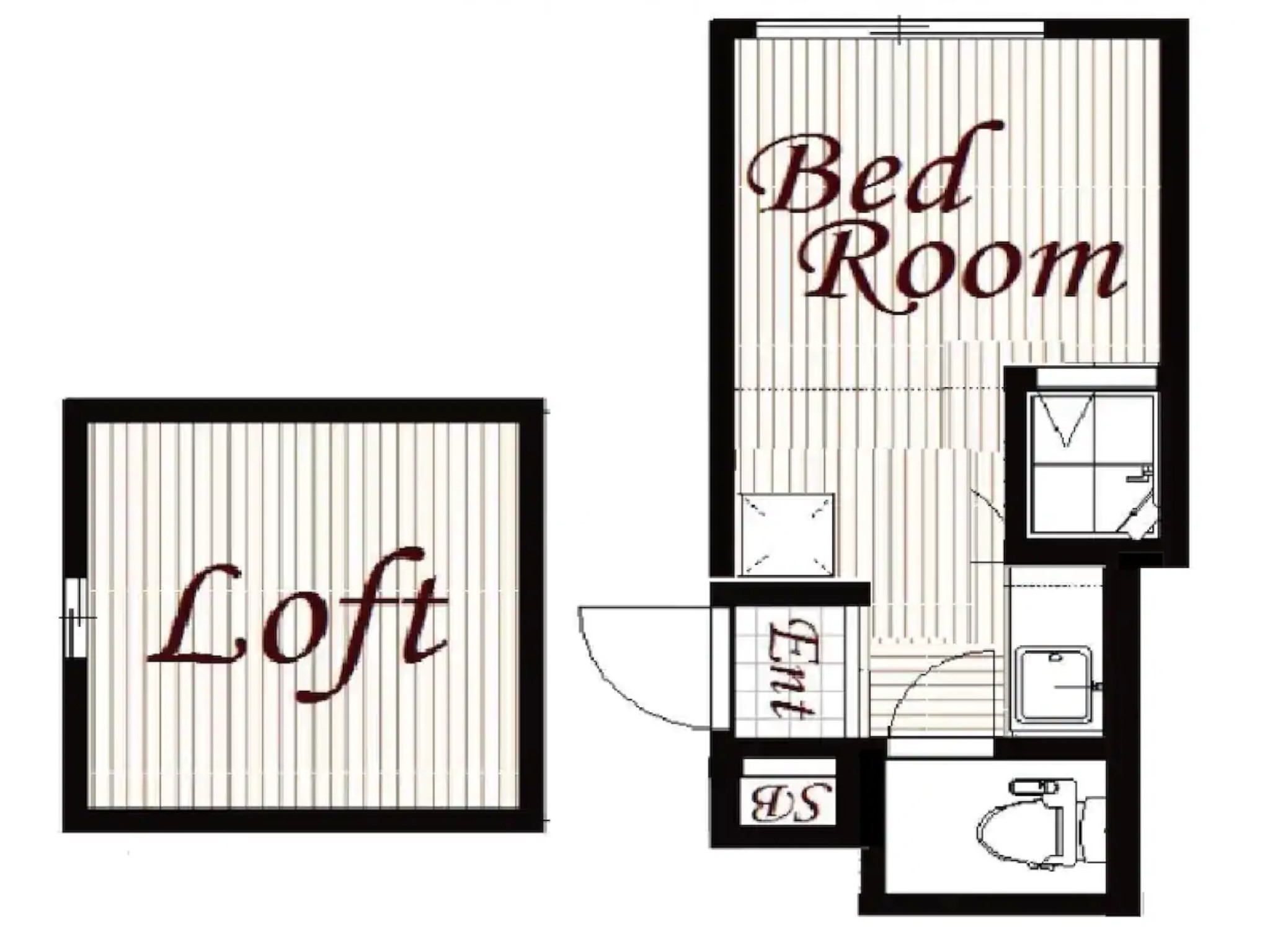 Mini Studio with loft, skytreeと浅草徒歩10分、羽田成田空港直通