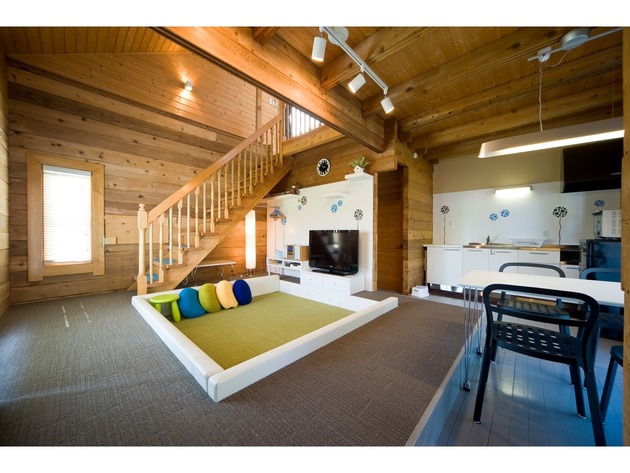 Holiday House グリーンガーデン 【素泊まり】北欧デザインコテージ♪ホリデイヴィラキッズメゾン テラス付/禁煙 岐阜県 郡上市