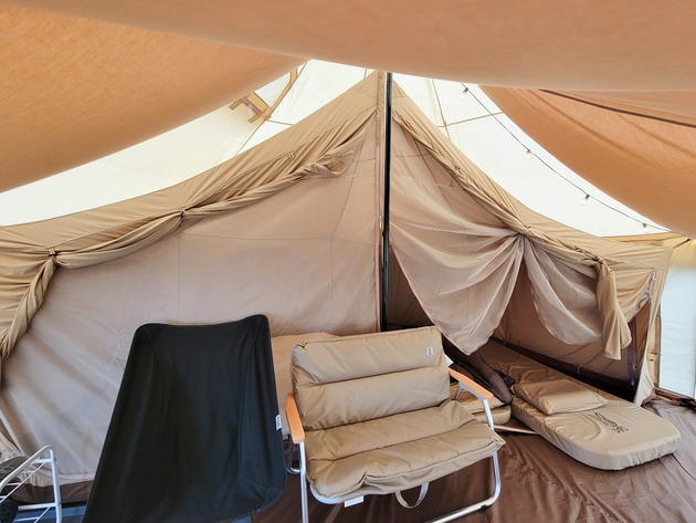 南知多最南端のグランピング場ーSORAーBASE - Bサイト（タケノコ