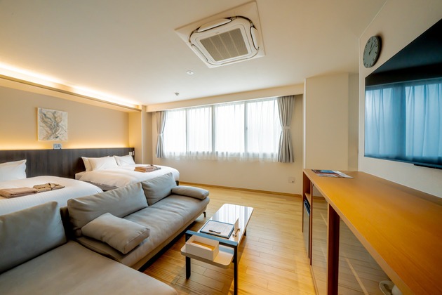 BOND COMFORT HOTEL MIYAJIMAGUCHI - 【禁煙】セミダブルツイン1階44m2