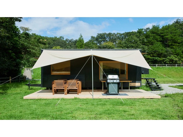 KAZENOKUNI IWAMI RESORT&STAYS - 住箱(隈研吾×Snow Peak)【素泊り