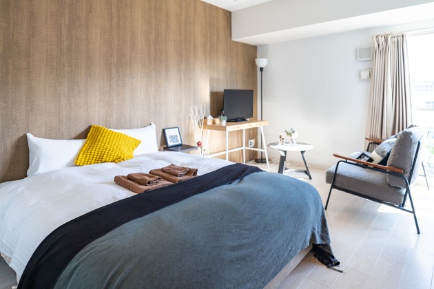 Lite House Dotonbori - デラックス・ダブルルーム 大阪府 大阪市中央