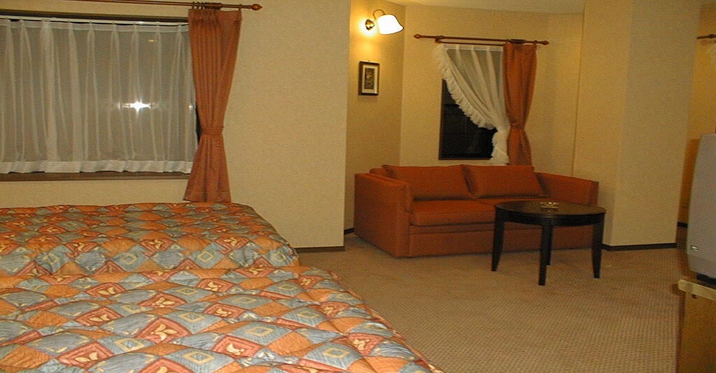 Twin room with Bandai mountain-lavanda- (Non Smoking) 