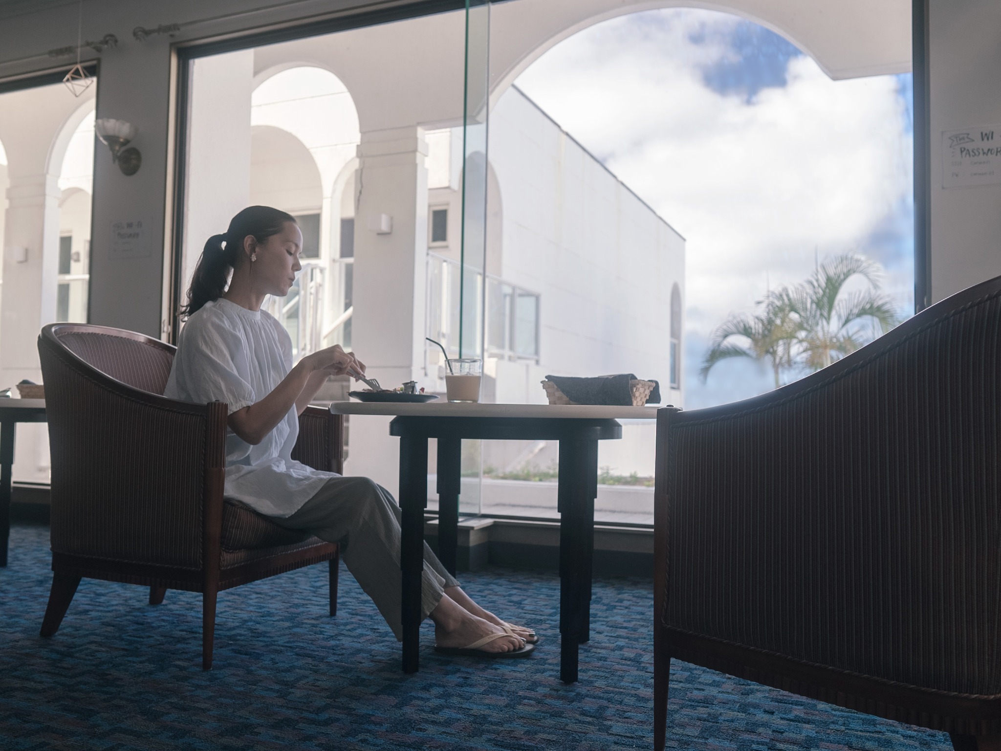 《Stay without meals》 Triple room with sea view (no (Non Smoking) 